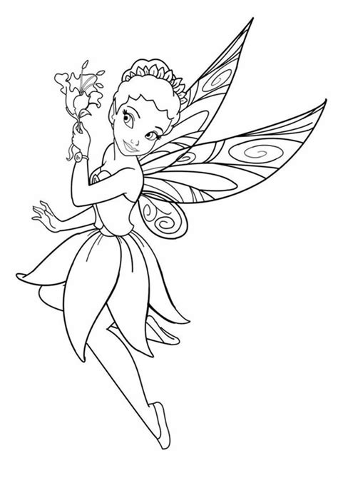 Fairy Free Printable Coloring Pages